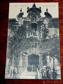 Postais: ANTIGUA POSTAL - MADRID - HOSPICIO PRINCIPAL - LAURENT - 114 - SIN CIRCULAR - SIN DIVIDIR